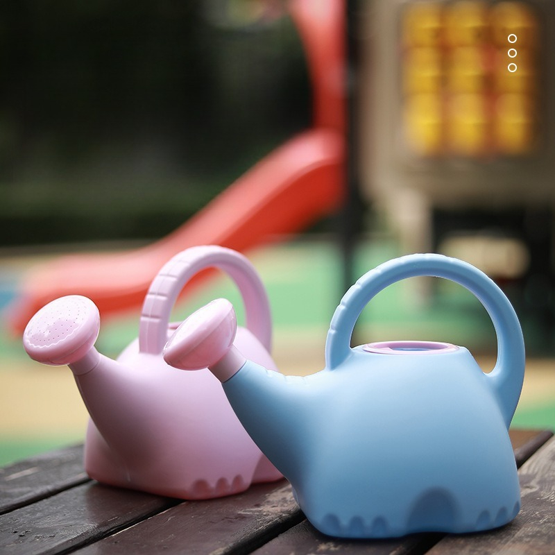 Gardening Tools Cartoon - บัวรดน้ำแบบหนาสำหรับเด็ก บ้าน สวน พลาสติก ฉีดพ่น ต้นไม้