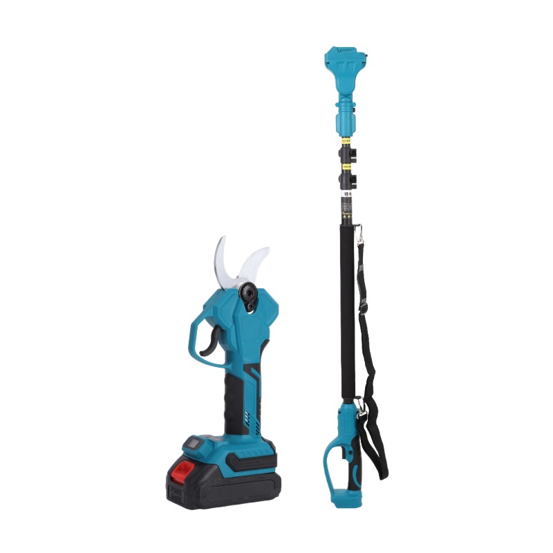 Pruning Shears - กรรไกรตัดกิ่งไฟฟ้า 21V ชุดทำสวน ใช้แบตเตอรี่ แบบไร้แปรงถ่าน พร้อมด้ามต่อแบบยืดหดได้