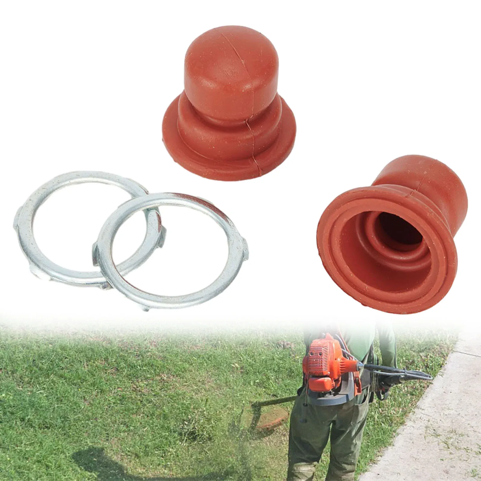 Gardening Tools Vector - ชุดหลอดไพรเมอร์สำรอง 2 ชิ้น ออกแบบมาเพื่อให้ใช้ได้กับคาร์บูเรเตอร์รุ่นเทคัมเซห์ เวคเตอร์ รวมถึงหมายเลขชิ้นส่วน