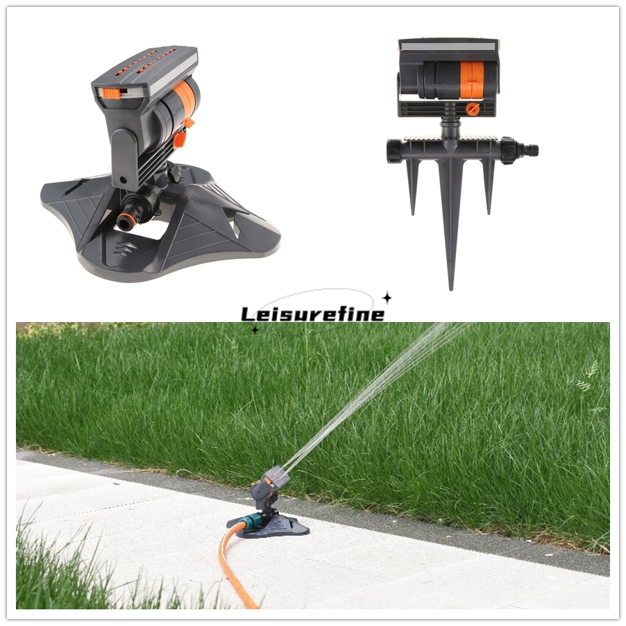 Gardening Tools And Equipment - สปริงเกอร์รดน้ำสวนอัตโนมัติ ปรับแรงดันน้ำได้ ครอบคลุมพื้นที่กว้าง ระบบให้น้ำแบบหมุน สำหรับสนามหญ้า สวนกลางแจ้ง