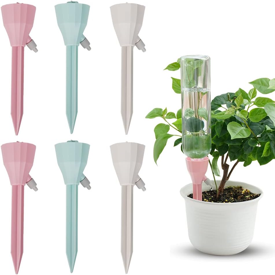 Gardening Tools And Equipment - ระบบน้ำหยดอัตโนมัติ หัวน้ำหยดปรับระดับได้ รดน้ำต้นไม้ในกระถาง โรงเรือน และสวน