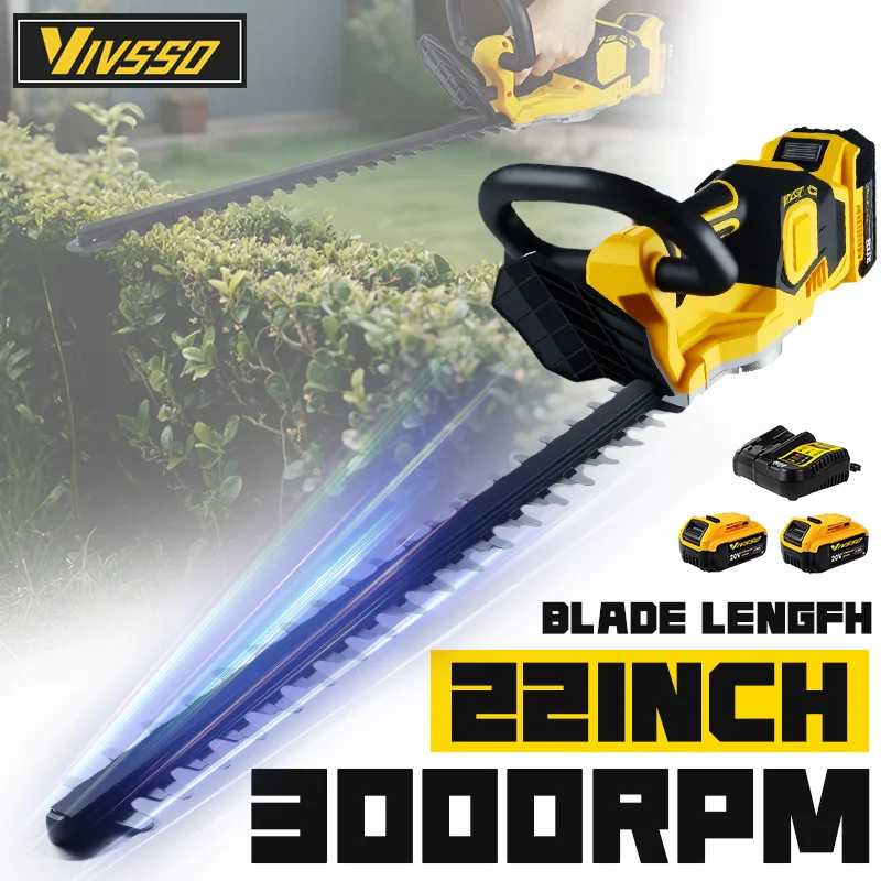 Gardening Tools And Equipment - เครื่องตัดแต่งกิ่งไม้ไร้สาย VIVSSO เครื่องตัดหญ้าไฟฟ้า เครื่องตัดแต่งกิ่งไม้ในครัวเรือน เครื่องตัดหญ้ากำจัดวัชพืช เครื่องมือทำสวน