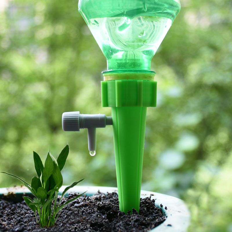 Root Watering Spike - หยดชลประทานอัตโนมัติ Plant Waterers ระบบปรับหยดน้ํา Spikes taper