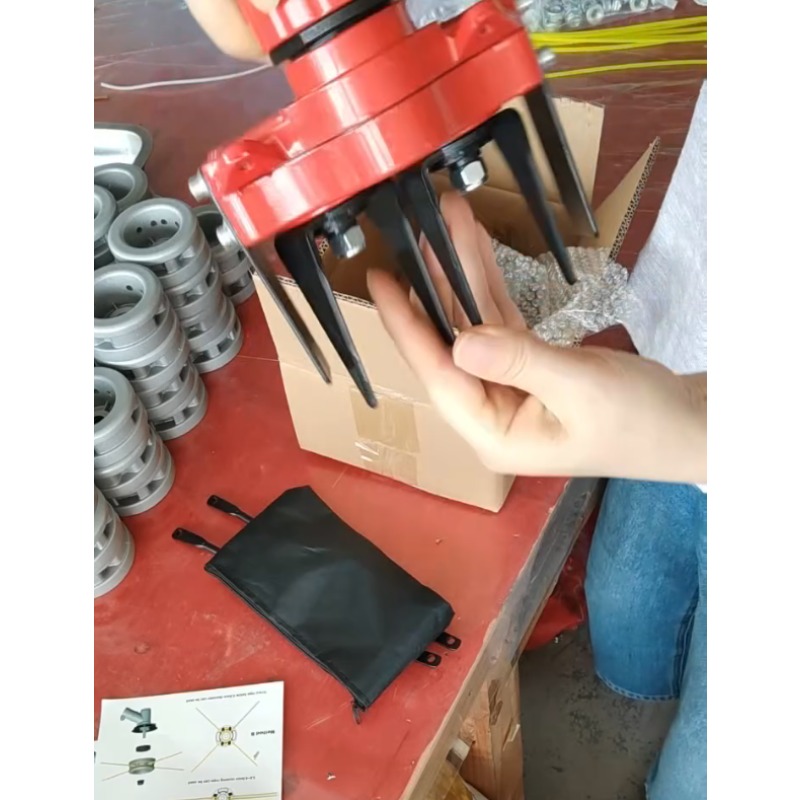 Gardening Tools To Remove Grass - อุปกรณ์กำจัดวัชพืชแบบ 2 in 1 สำหรับรถไถเดินตาม พร้อมล้อกำจัดวัชพืช