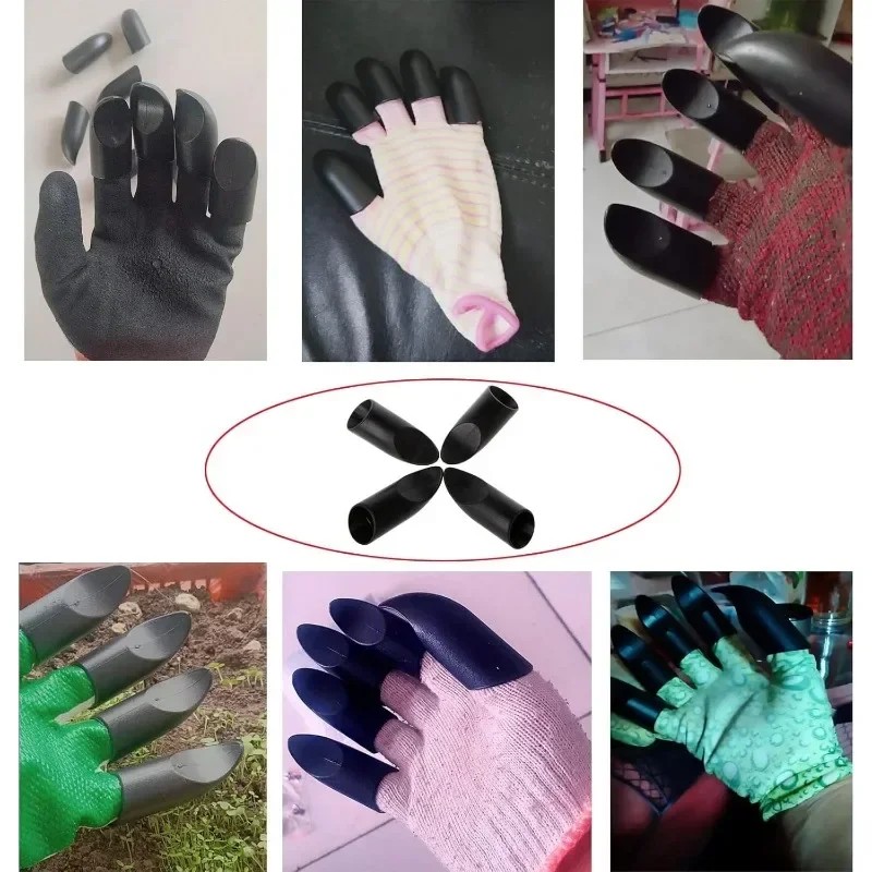 Gardening Tools High Quality - ชุดกรงเล็บปลูกต้นไม้คุณภาพสูง, กรงเล็บขุดดินแบบถอดได้สำหรับเปลี่ยนถุงมือทำสวน, สำหรับปลูกและกำจัดวัชพืช