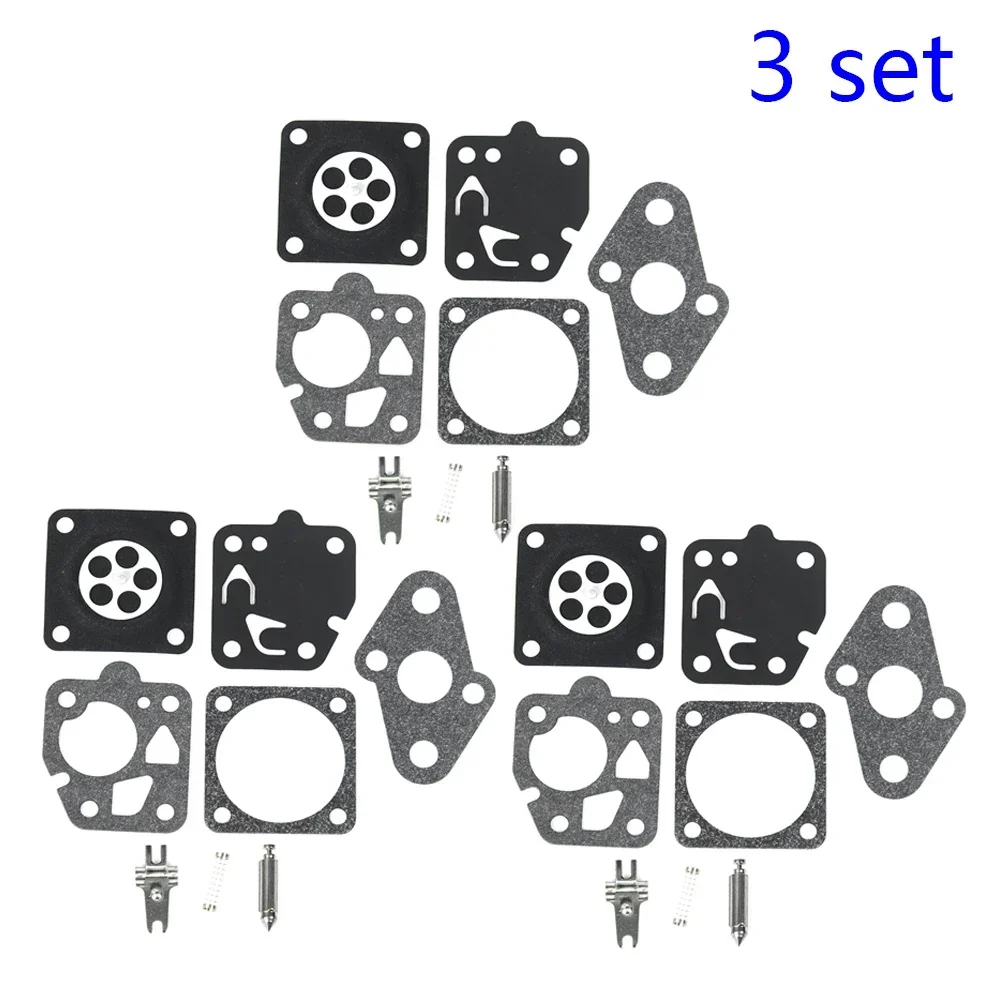 Gardening Tools Repair - 3 ชุดชุดซ่อมคาร์บูเรเตอร์สําหรับ Kawasaki TD24 TD25 TD33