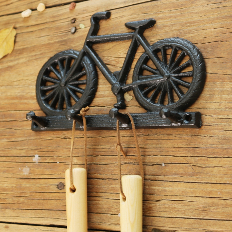 Vintage Black Cast Iron Bicycl - Gardening Tools Cartoon บทวิจารณ์และราคา