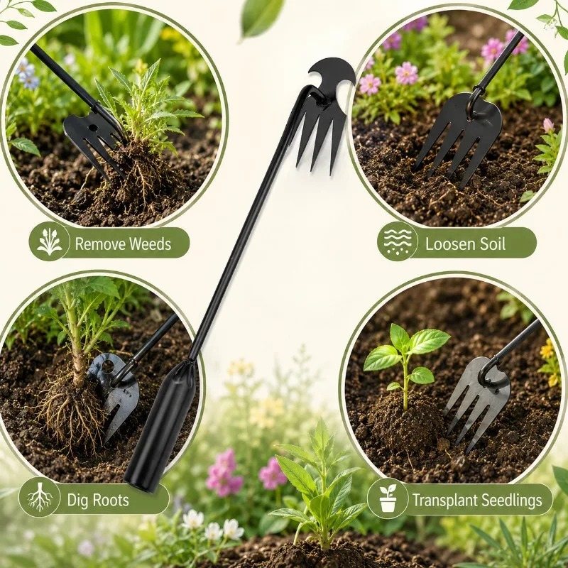 เครื่องมือทำสวน 2-in-1 แบบใช้ม - Gardening Tools To Remove Grass บทวิจารณ์และราคา