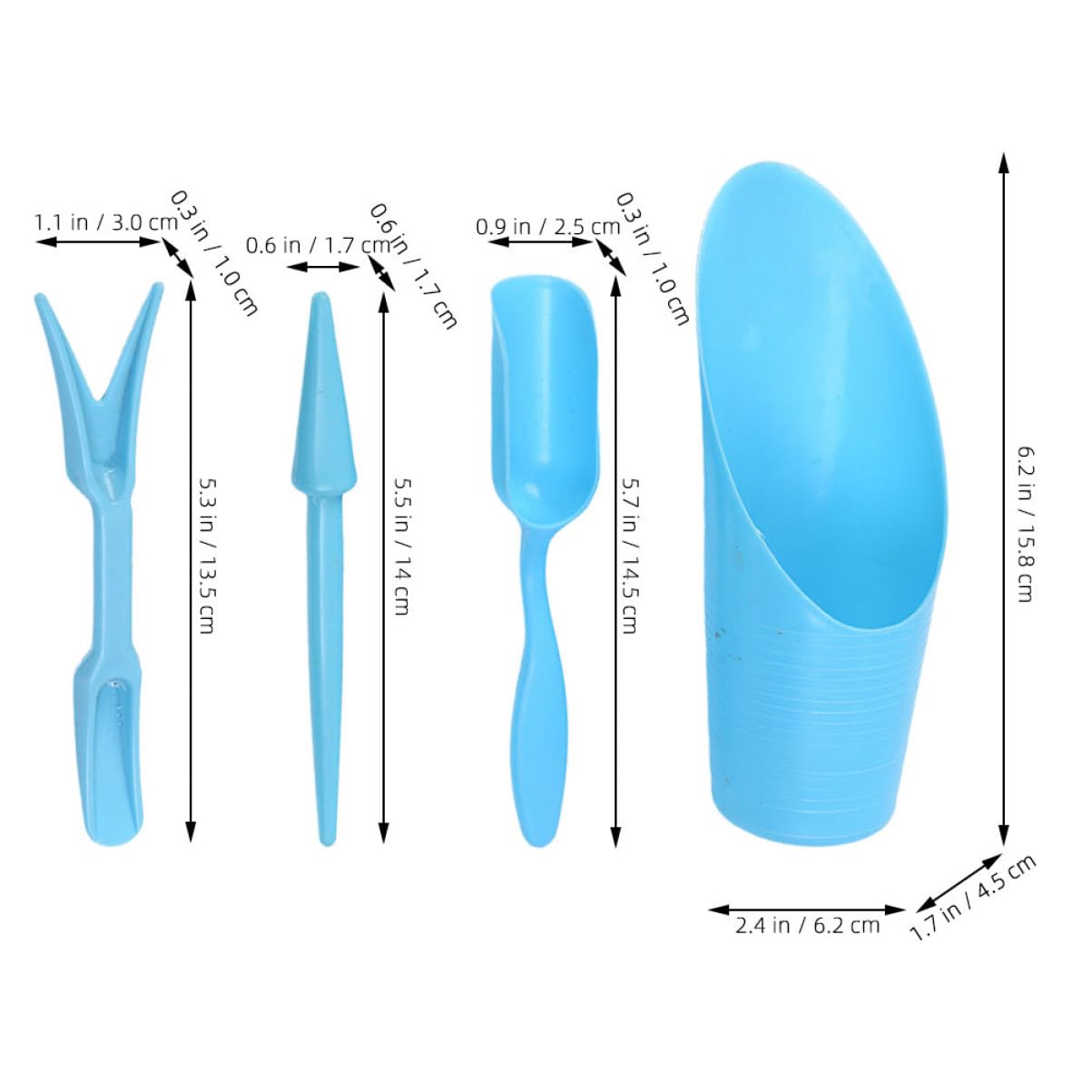 4 ชิ้น/เซ็ต,พลาสติกทนทานถังพลั - Gardening Tools Shop บทวิจารณ์และราคา