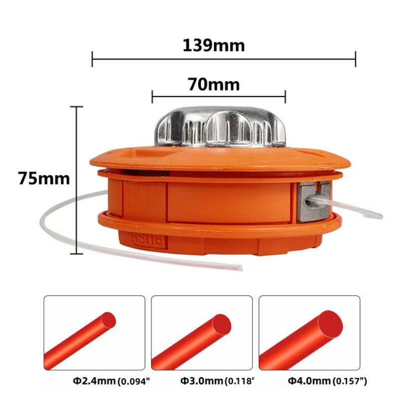 หัวตัดหญ้าแบบอัตโนมัติสำหรับเค - Gardening Tools Basic บทวิจารณ์และราคา