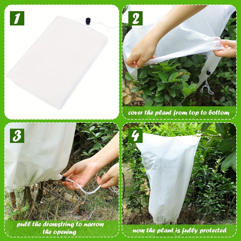 ผ้าคลุมต้นไม้กันหนาวสำหรับพุ่ม - Outdoor Planting Bag บทวิจารณ์และราคา
