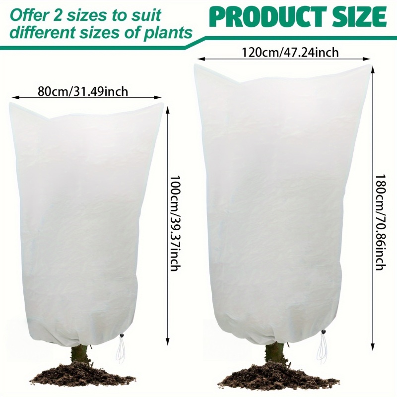 ผ้าคลุมต้นไม้กันหนาวสำหรับพุ่ม - Outdoor Planting Bag บทวิจารณ์และราคา