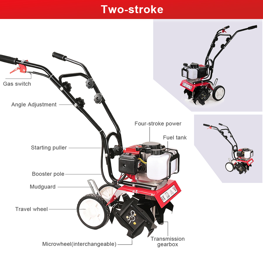 เครื่องพรวนดินขนาดเล็ก Tungful - Gardening Tools And Equipment บทวิจารณ์และราคา