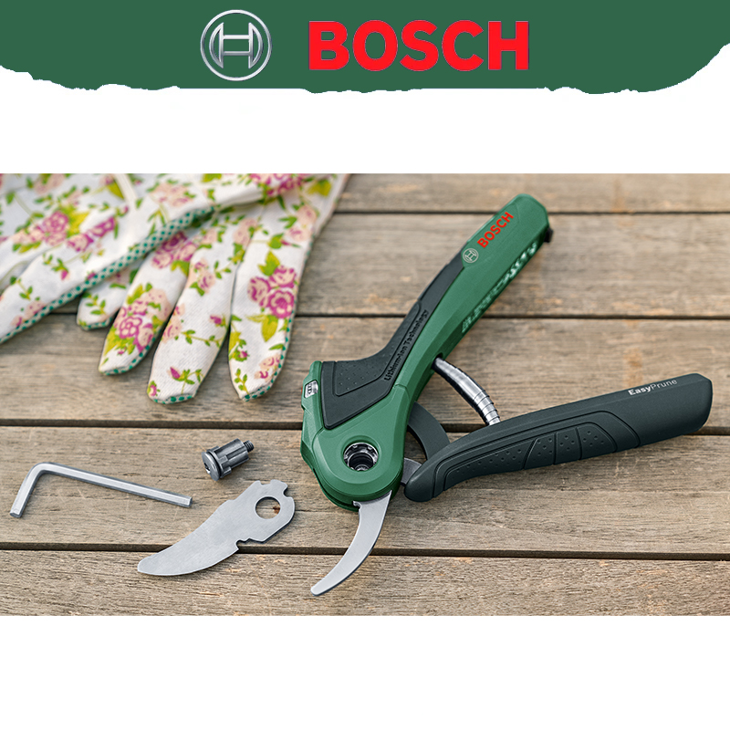 กรรไกรตัดแต่งกิ่งไร้สาย Bosch, - Pruning Shears บทวิจารณ์และราคา