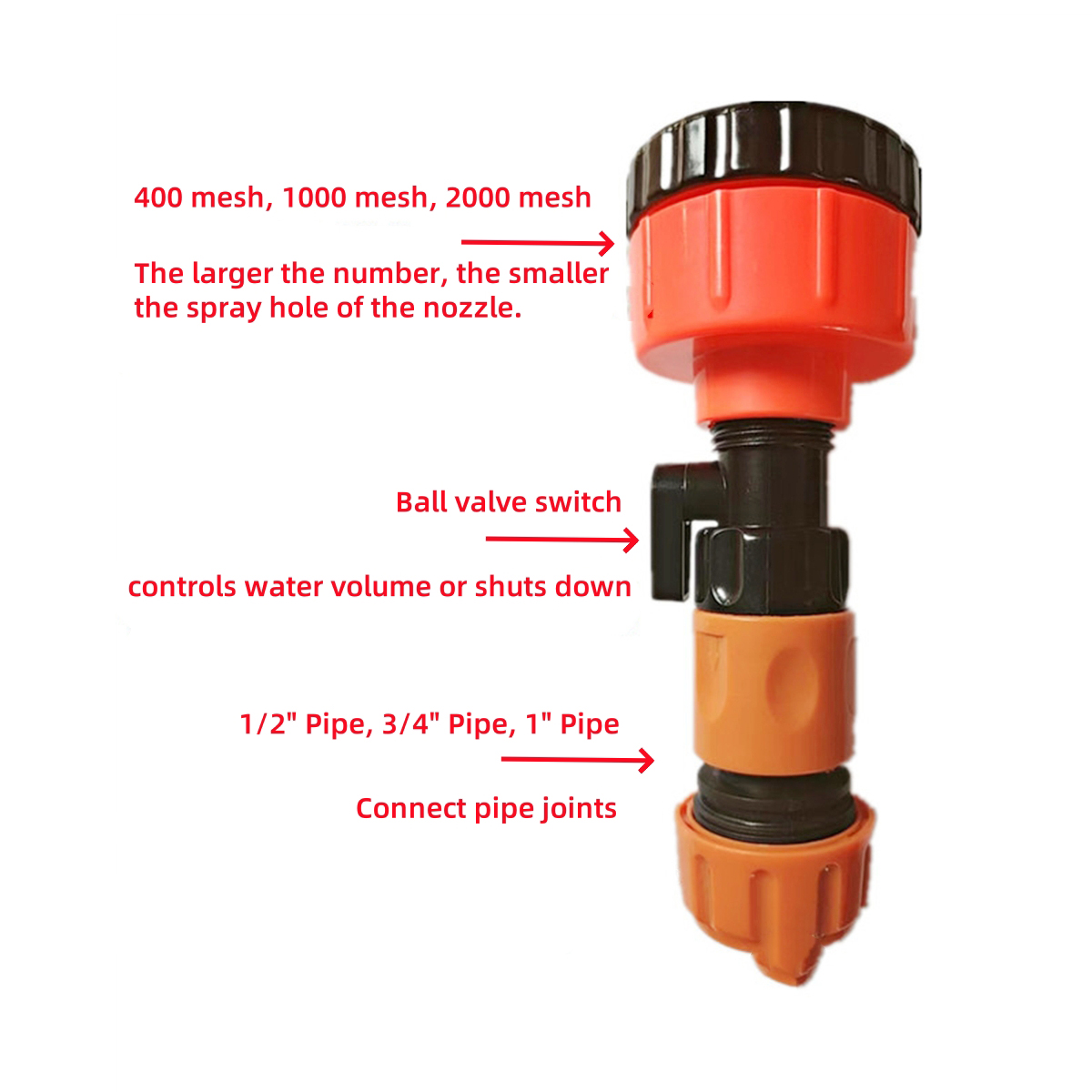 หัวฉีดน้ำรดต้นไม้แบบทนทาน 400/ - Gardening Tools And Equipment บทวิจารณ์และราคา
