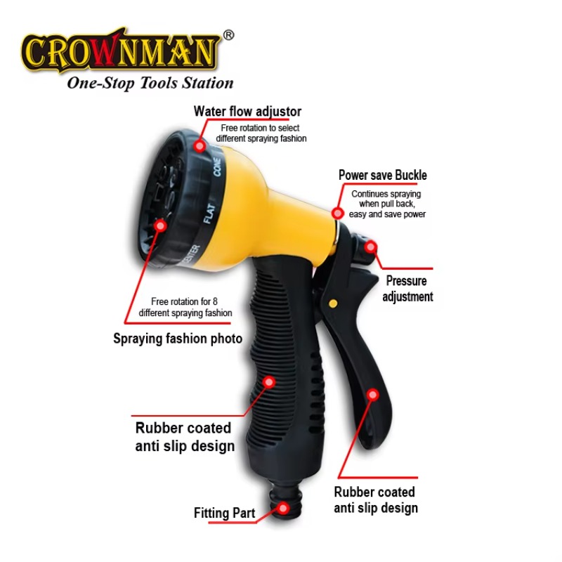 ชุดหัวฉีดน้ำรดต้นไม้คุณภาพสูง  - Gardening Tools High Quality บทวิจารณ์และราคา