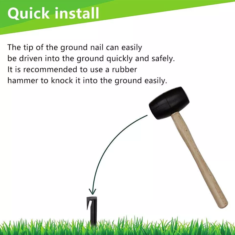 หมุดยึดขอบสนามสำหรับยึดสายเคเบ - Xiaomi Gardening Tools บทวิจารณ์และราคา