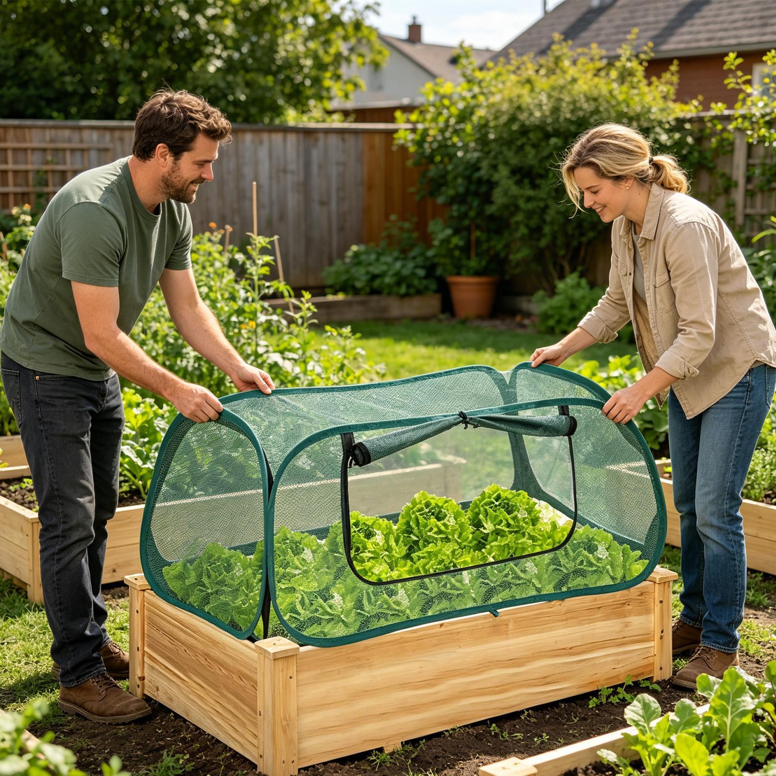 ตาข่ายคลุมต้นไม้แบบพกพา ป้องกั - Outdoor Planting Bag บทวิจารณ์และราคา