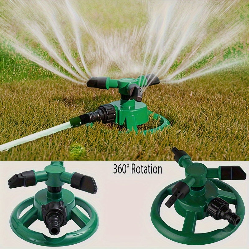 360 °   หัวฉีดน้ำหมุนอัตโนมัติ - Gardening Tools And Equipment บทวิจารณ์และราคา