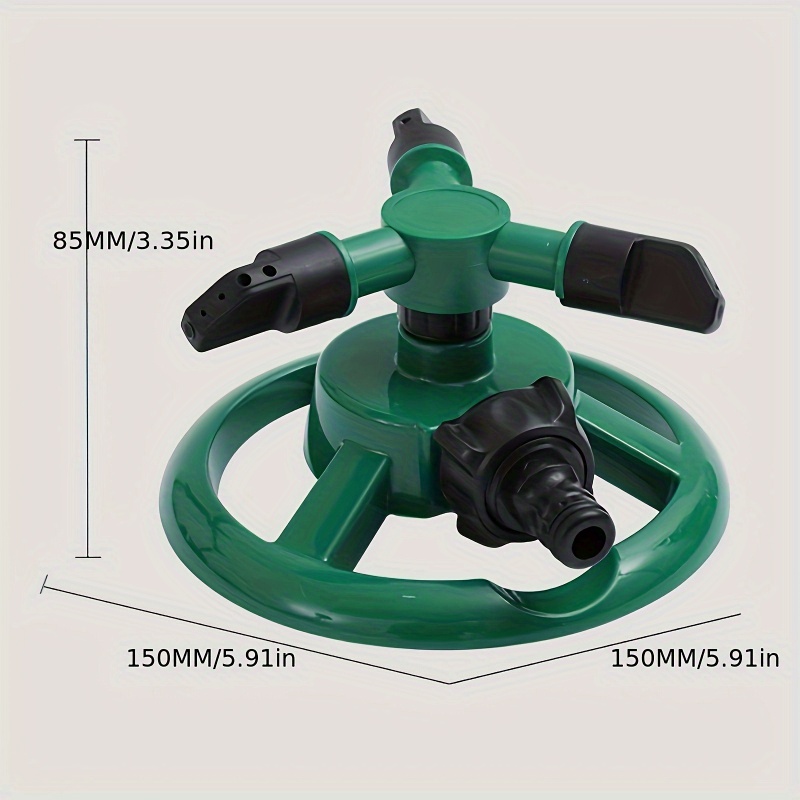 360 °   หัวฉีดน้ำหมุนอัตโนมัติ - Gardening Tools And Equipment บทวิจารณ์และราคา