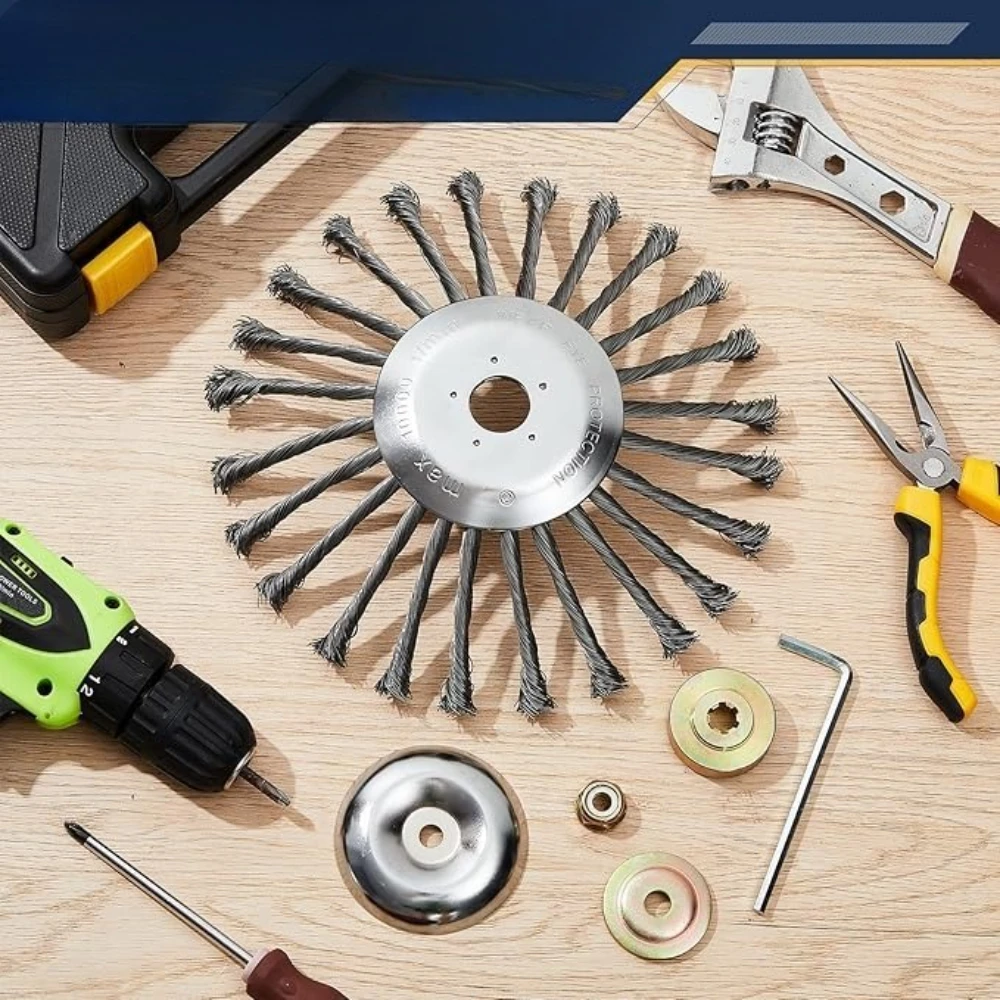 หัวแปรงตัดหญ้าแบบลวดเหล็กขนาด  - Gardening Tools Shop บทวิจารณ์และราคา
