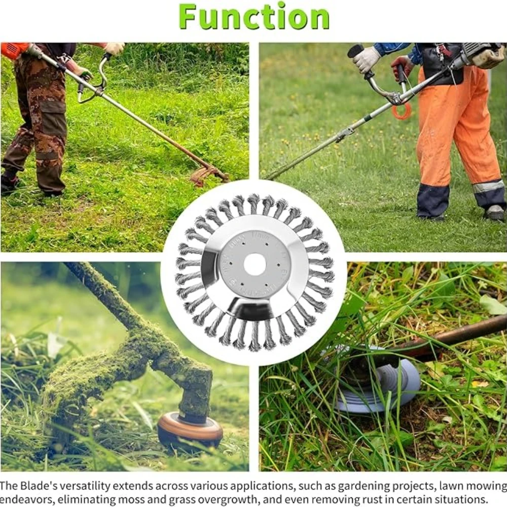 หัวแปรงตัดหญ้าแบบลวดเหล็กขนาด  - Gardening Tools Shop บทวิจารณ์และราคา