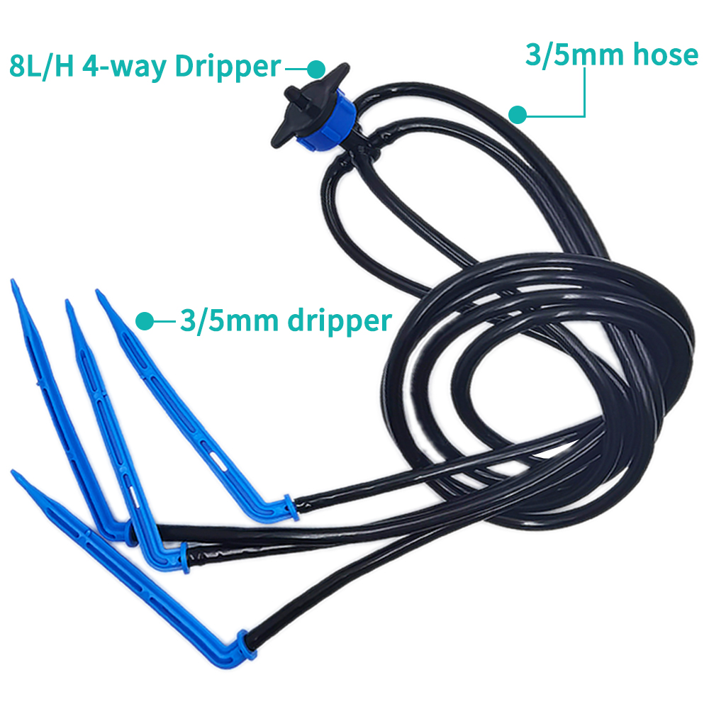 8L ระบบส่งน้ำหยด4ทิศทาง40ม./20 - Root Watering Spike บทวิจารณ์และราคา