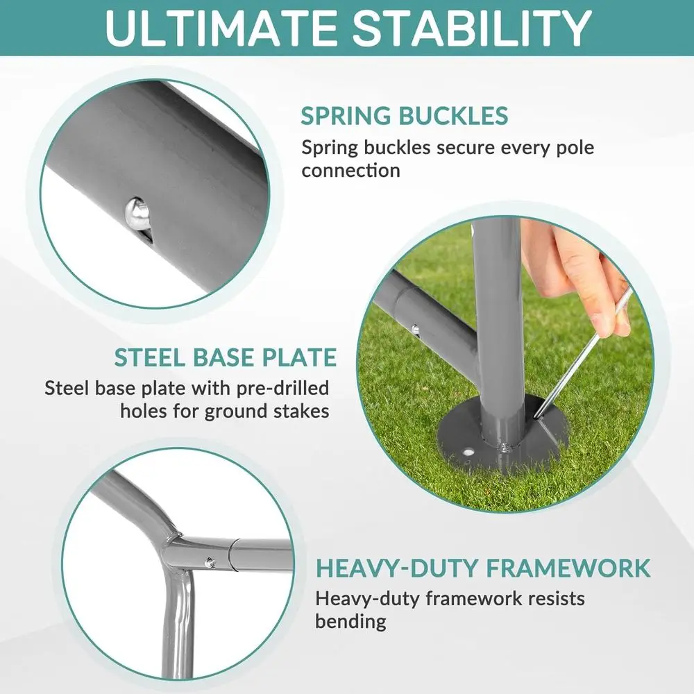 โรงเก็บของกลางแจ้งที่ทนทาน, เต - Gardening Tools Needed บทวิจารณ์และราคา