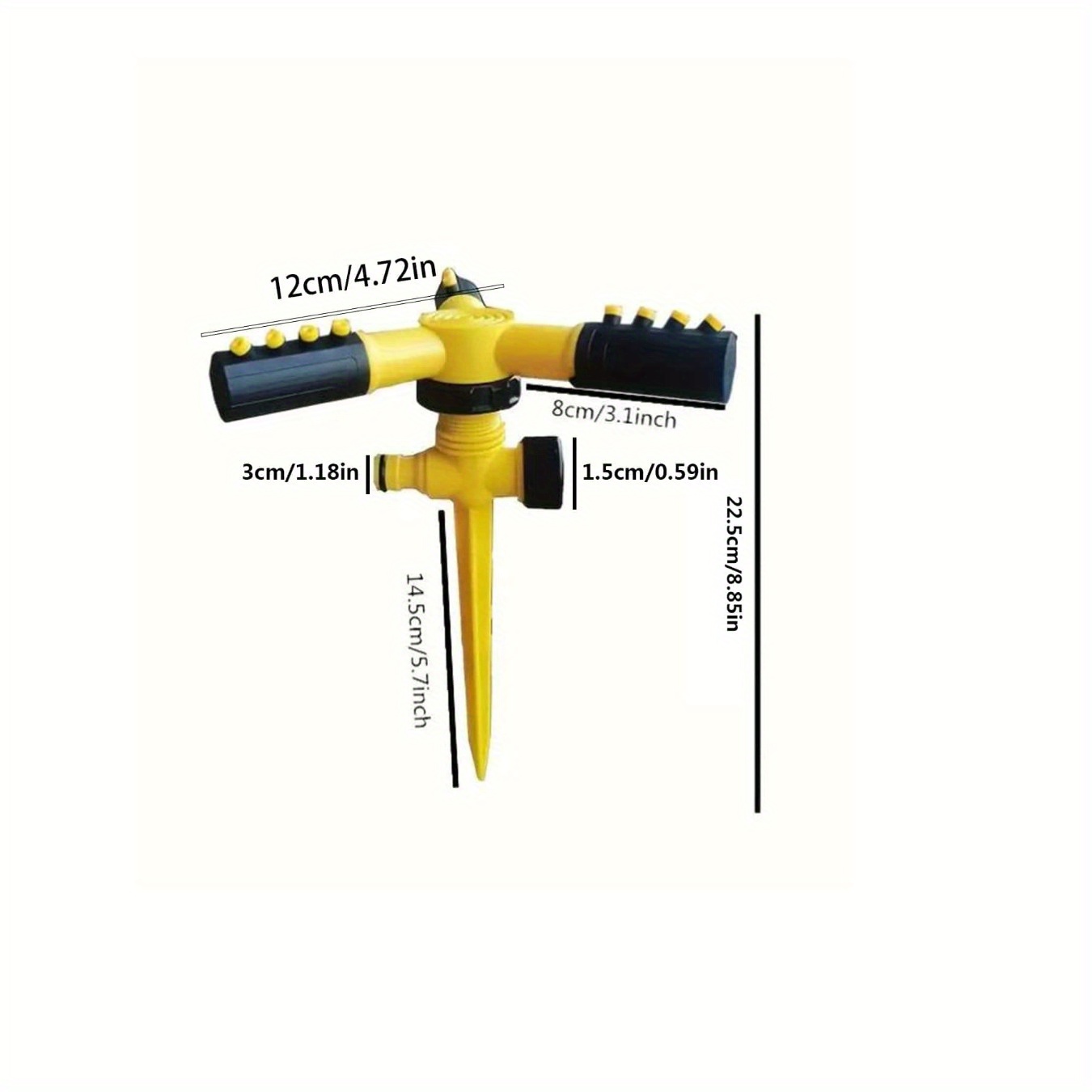 1 ชิ้น 360 °   หัวสปริงเกอร์หม - Gardening Tools And Equipment บทวิจารณ์และราคา