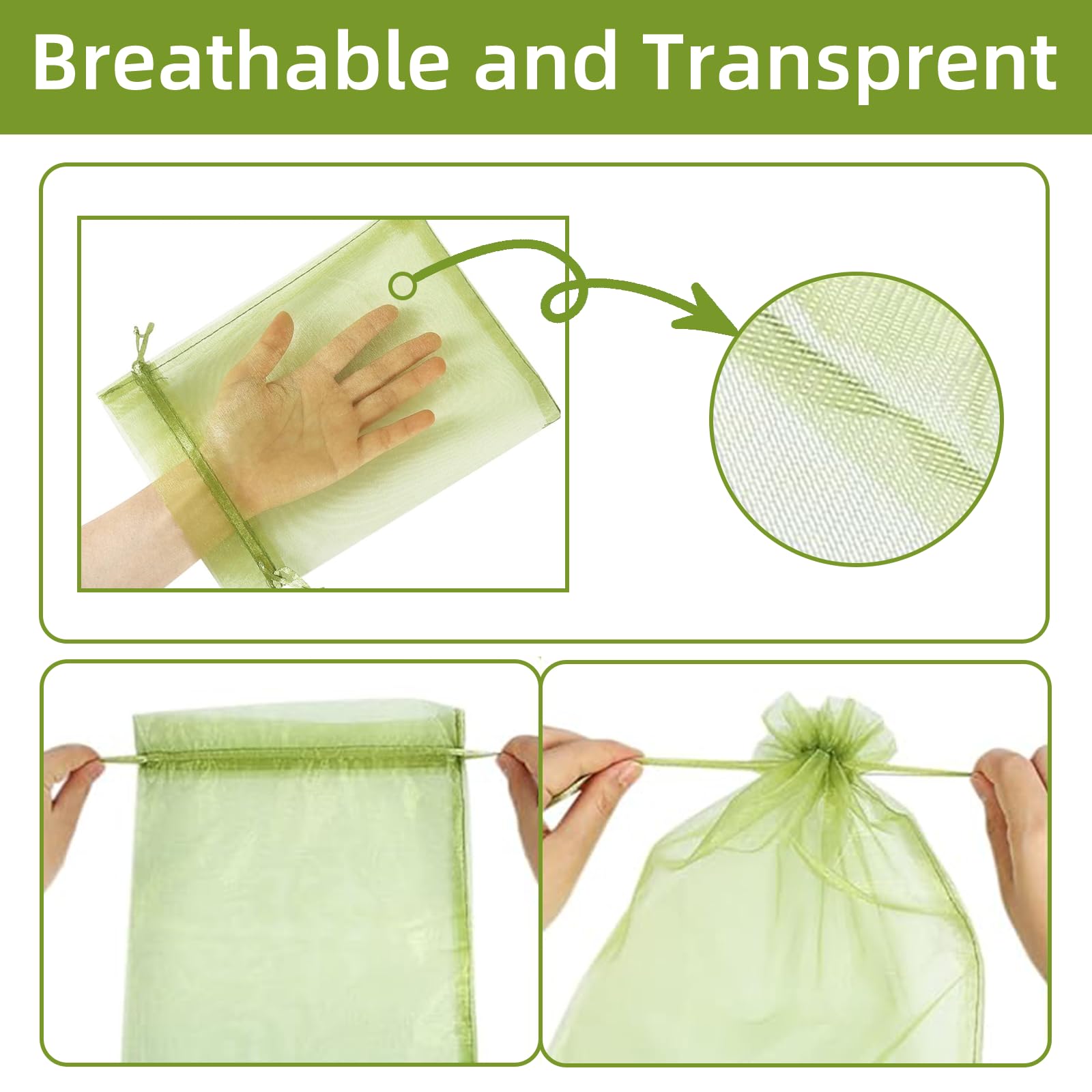 ตาข่ายป้องกันนกอย่างมีประสิทธิ - Outdoor Planting Bag บทวิจารณ์และราคา