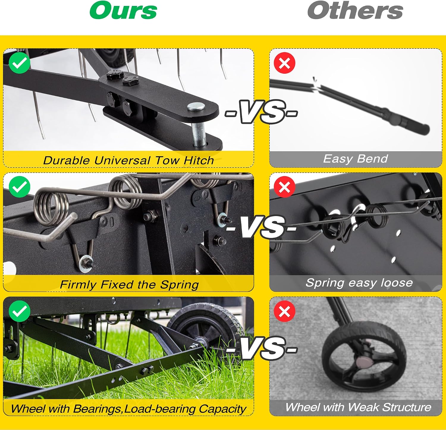 อุปกรณ์คราดพรวนดินแบบลากจูงสำห - Gardening Tools And Equipment บทวิจารณ์และราคา