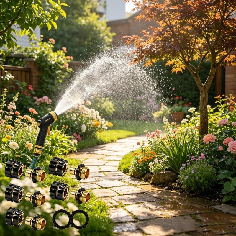 R9UF 4 ชิ้น/แพ็คตัวเชื่อมต่อท่ - Gardening Tools Needed บทวิจารณ์และราคา