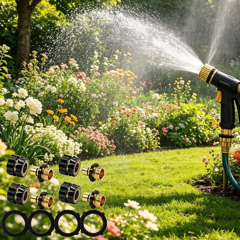 R9UF 4 ชิ้น/แพ็คตัวเชื่อมต่อท่ - Gardening Tools Needed บทวิจารณ์และราคา