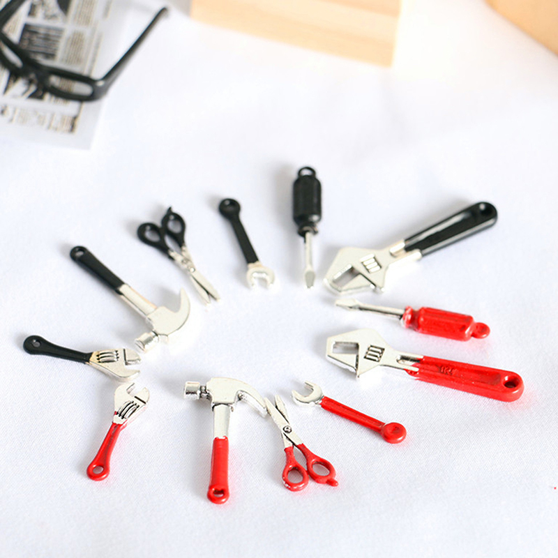 3/4/5/6Pcs Dollhouse Miniature - Gardening Tools Shop บทวิจารณ์และราคา