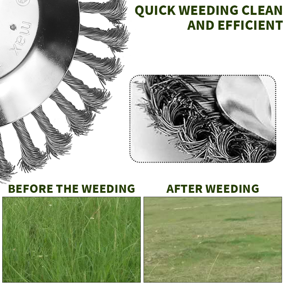 6/8นิ้วเครื่องตัดหญ้าหัว Derus - Gardening Tools To Remove Grass บทวิจารณ์และราคา
