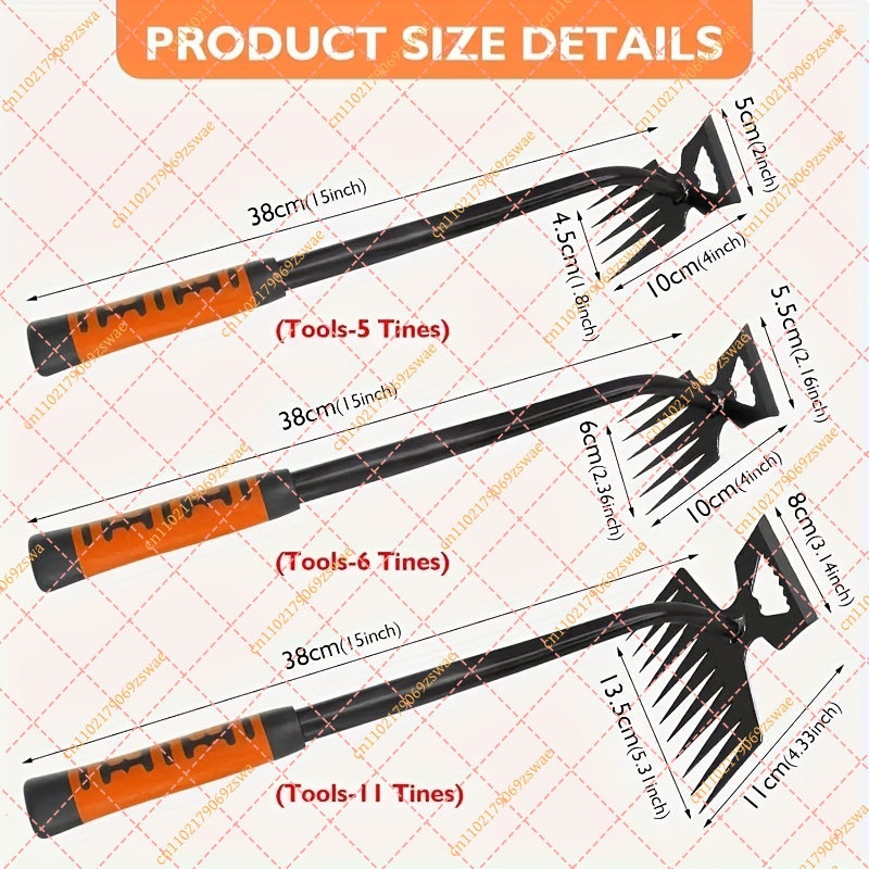 คราดกำจัดวัชพืชในสวน 2 in 1 ทำ - Gardening Tools To Remove Grass บทวิจารณ์และราคา