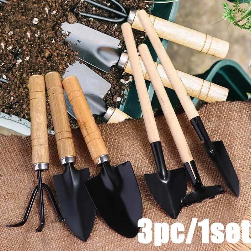ชุดเครื่องมือทำสวนขนาดเล็ก 3 ช - Gardening Tools Shop บทวิจารณ์และราคา