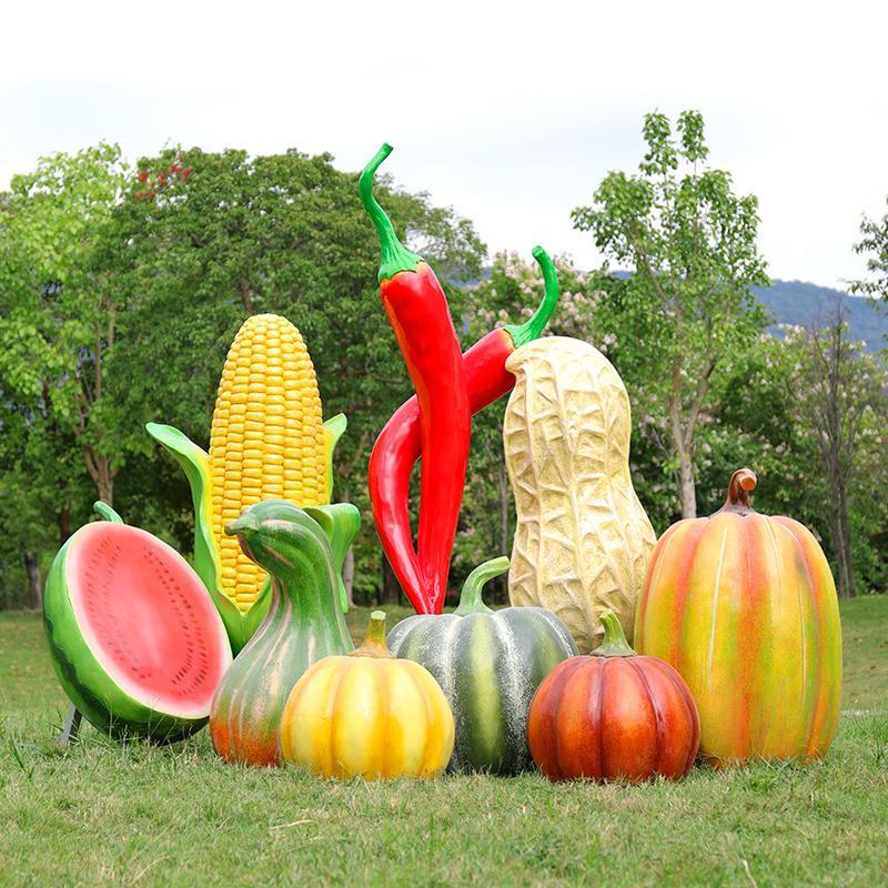 ประติมากรรมผลไม้จำลองกลางแจ้งส - Gardening Tools Cartoon บทวิจารณ์และราคา