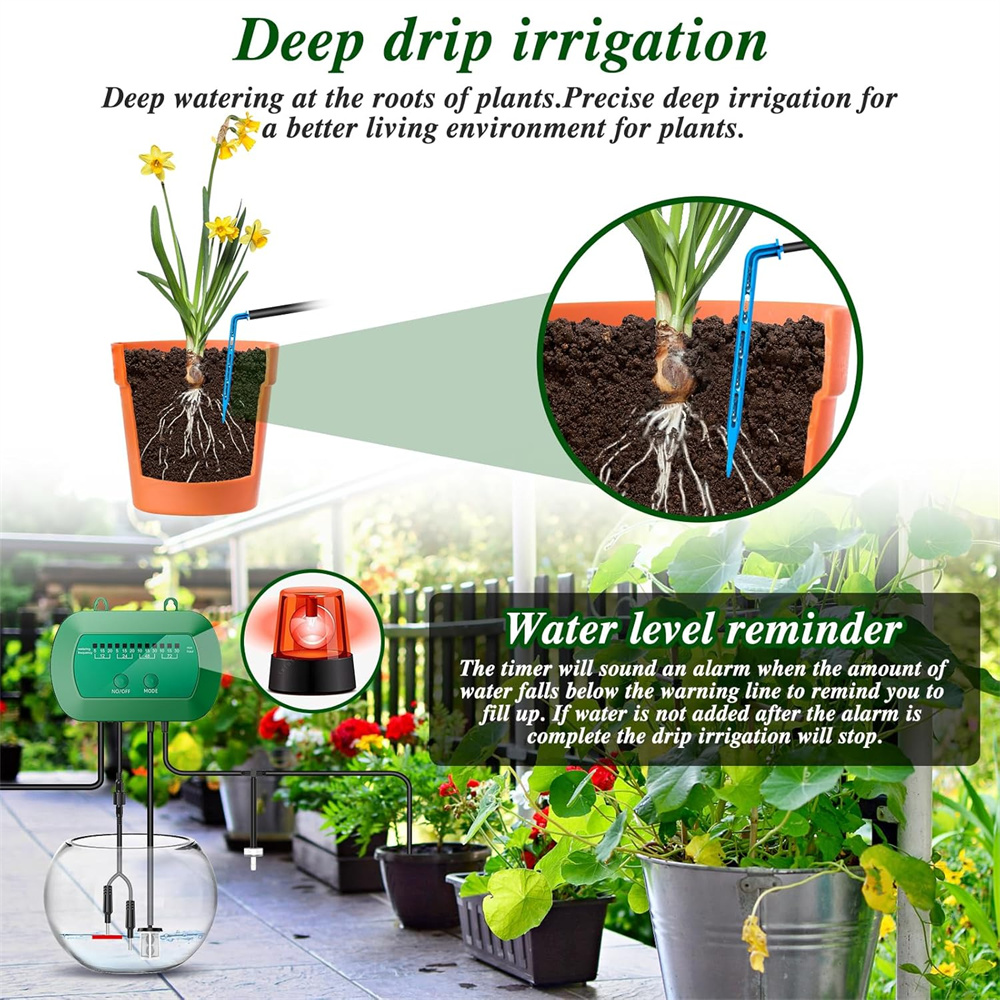 ชุดรดน้ำอัตโนมัติด้วยพลังงานแส - Root Watering Spike บทวิจารณ์และราคา