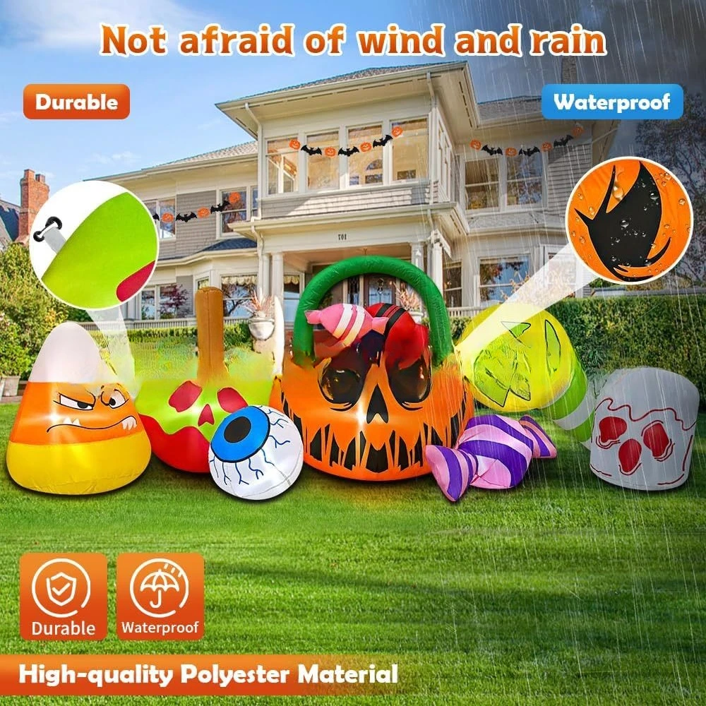 ฟักทองเป่าลมฮาโลวีน รูปแบบขนมห - Gardening Tools Cartoon บทวิจารณ์และราคา