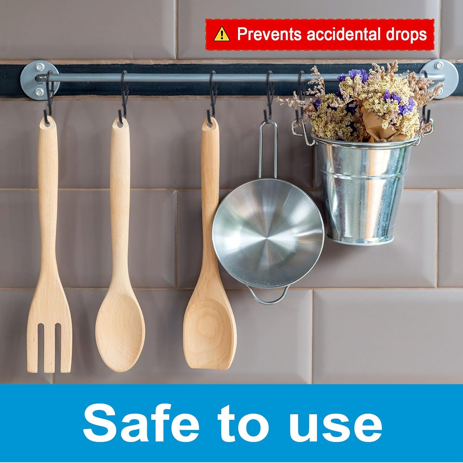 ตะขอรูปตัว S ขนาด 4 นิ้ว จำนวน - Outdoor Planting Bag บทวิจารณ์และราคา
