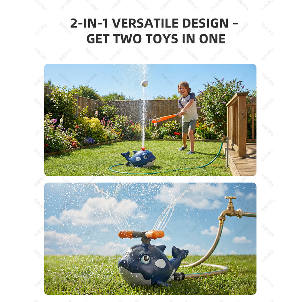 สปริงเกอร์รูปปลาวาฬ การ์ตูน ขอ - Gardening Tools Cartoon บทวิจารณ์และราคา