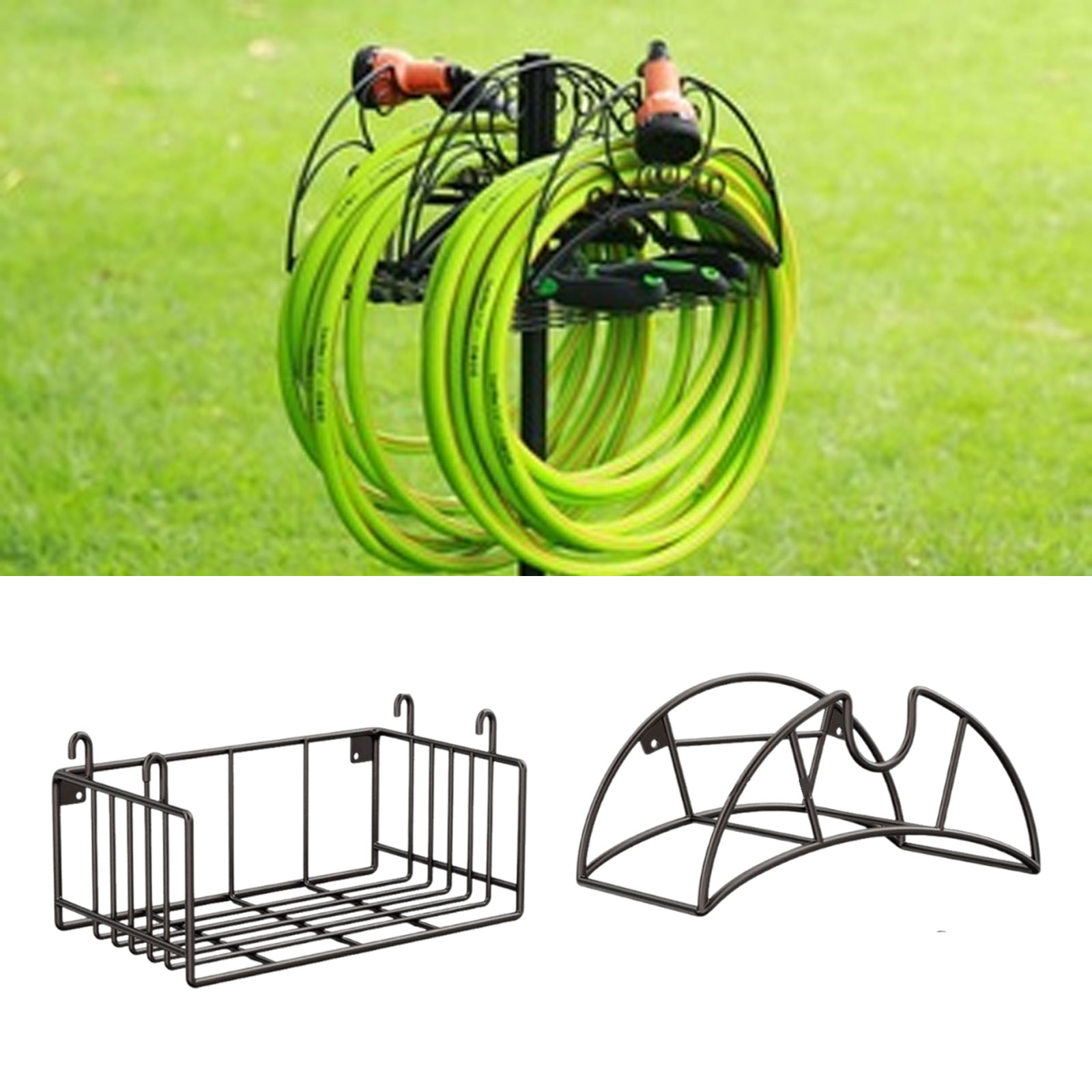 Wall Mount Garden ผู้ถือท่อเคร - Gardening Tools And Equipment บทวิจารณ์และราคา